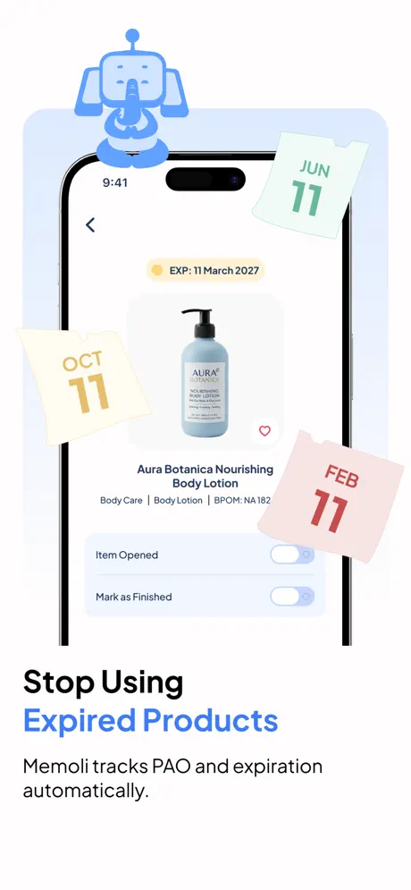 Memoli: a mom's assistant for checking ingredients and family allergies