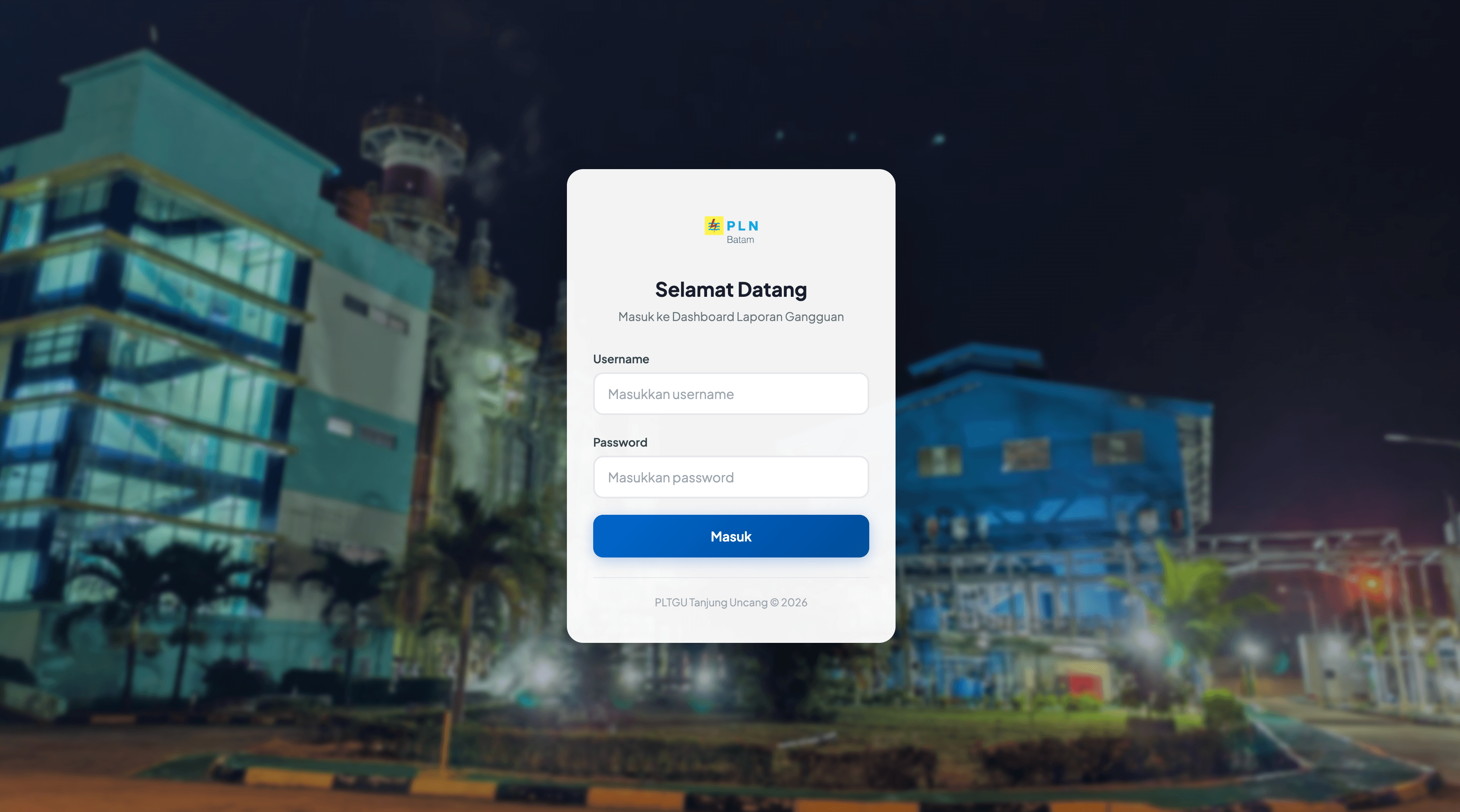 PLN Batam: an internal incident-reporting system that keeps the city powered
